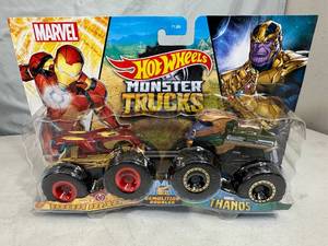 New Set of 2 Hot Wheels Monster Trucks
