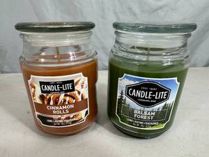 2 New Candle-Lite Candles