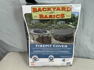 New Outdoor Firepit Cover