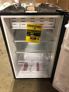 lot 4 image: Magic Chef 4.4 cu. ft. Mini Fridge in Black Damaged  Customer Returns See Pictures
