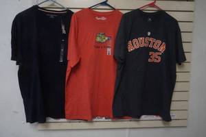 lot 97 image: New 3 Mens XL T-Shirts