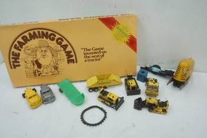 lot 21 image: Vintage Tonka Toys, Toy parts, Plastic trucks, 1979  The Farming Game