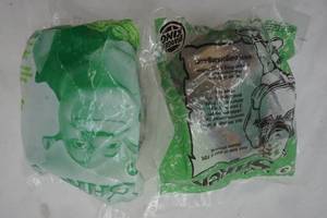 lot 57 image: Burger King Shrek toys  video game and Queen with key ring