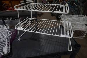 lot 217 image: 3 Medium 16  and 1 Small Shelving 12 units
