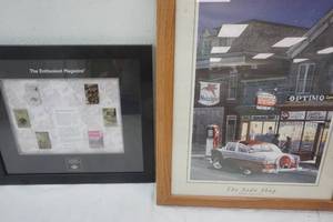 lot 226 image: Harley Davidson The Enthusiast Magazine Picture The Soda Shop