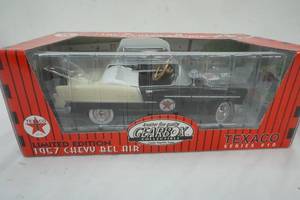 lot 228 image: New Cast Iron Texo 1957 Chevy Bel Air Chair Driven Pedal Car