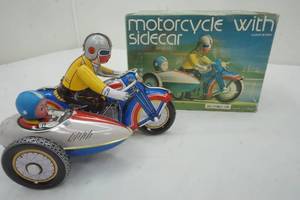 lot 233 image: Collectable Motorcycle with Sidecar