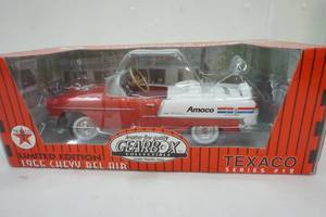 lot 240 image: New Texaco 1955 Chevy Bel Air Chain Driven Pedal Car