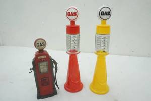 lot 244 image: Replica Gas Pumps and other 9.5 Tall