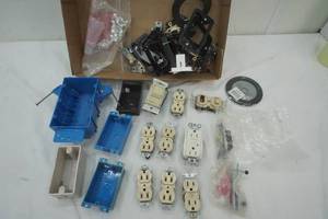 lot 273 image: Variety of Outlet supplies
