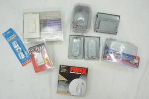 lot 274 image: Variety of Hardware, Flexi-Guard, Fan ControlDimmer and smoke alarm