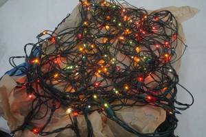 lot 324 image: Variety of Working Christmas Lights (Length unknown)