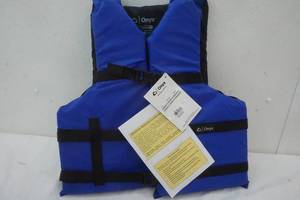 lot 331 image: Onyx Blue Adult over 90 lbs Life Vests