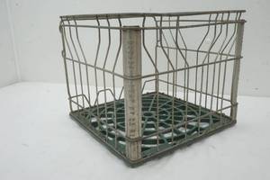 lot 362 image: vintage milk crate