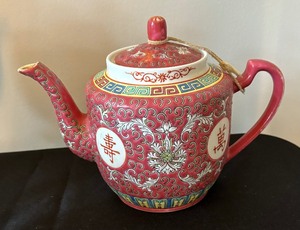 lot 59 image: Four Chinese Teapots