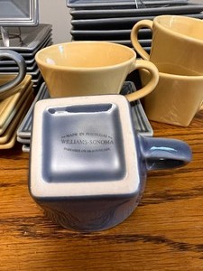 lot 137A image: Gorgeous Plates and Mugs from William Sonoma