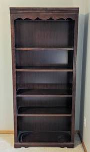 lot 79 image: Wood Bookcase #1
