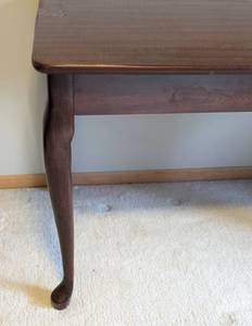 lot 76 image: Chippendale Style Console  Writing Desk #2