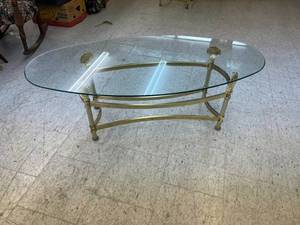 Glass Top Coffee Table