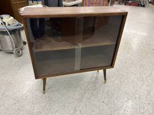 Mid Century Modern Book ShelfCabinet