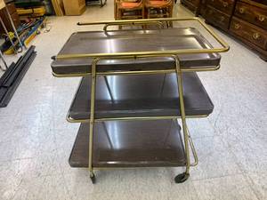 Vintage Cosco Bar CartServing Cart