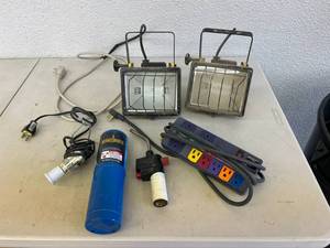 Shop Lights, Bernzomatic Tank & Torch