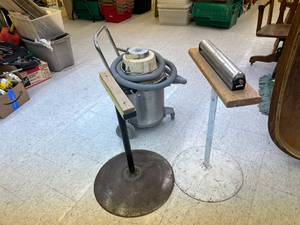 Shop Stands & Electrolux Shop Vac