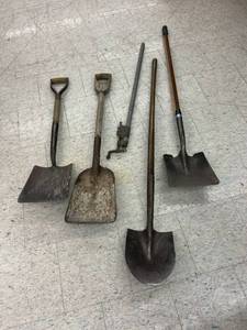 Shovels & Long Clamp