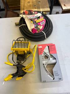 Conduit Bender, Shop Light & Soaker Hose