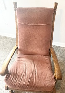lot 24 image: Antique Rocking Chair