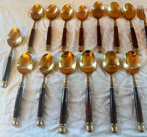 lot 67 image: Partial Thailand Flatware Set #2