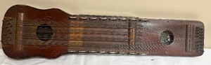 lot 65 image: Antique Ukelin w Carrying Case