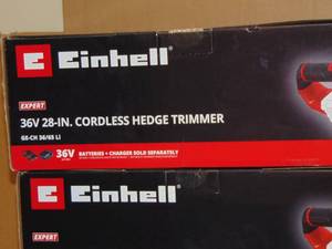 4 Pack Einhell GE-CH Power X-Change 36V Cordless 28 Hedge Shrub Trimmer TOOL ONLY