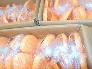 18 Pack Lot Robbie Slide Sandals - Orange - Wild Fable - Womens Size 8