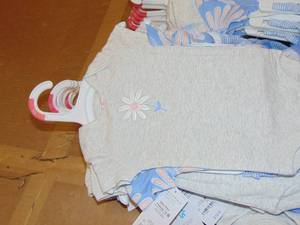 18 Pack Carters Baby 3-Piece Little Short Set Size NB
