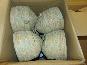 24 Pack Lot Woven Bee Hive Basket with Lid 7.25W x 6.5H