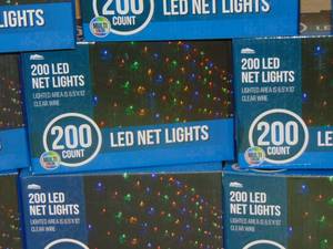 12 Pack Joiedomi 200 LED  Net Lights for Indoor & Outdoor Decorations, Multi Color