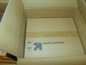 8 Packs Of 48 AA Batteries - Alkaline Battery - up & up