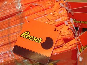 80 Pack Lot Reeses Peanut Butter Cup Chocolate Vinyl Zip Rectangle Pencil Make Up Case