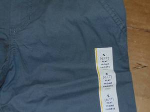 10 Pair Boys Flat Front At the Knee Woven Shorts - Cat & Jack Size S
