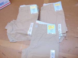 10 Pair Boys Flat Front At the Knee Woven Shorts - Cat & Jack Size S