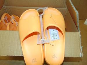 6 Pair  Robbie Slide Sandals - Orange - Wild Fable - Womens Size 7