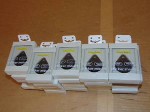 32 Pack Apple Air Tag Sticker Mount - heyday  Black