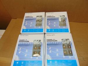 16 Boxes 20ct Incandescent Outdoor String Lights G40 Clear Bulbs - Room Essentials