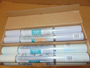 12 Rolls Con-Tact 18x16 Adhesive Shelf Liner