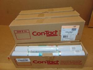 38 Rolls Con-Tact Adhesive Linen Pewter 18x16