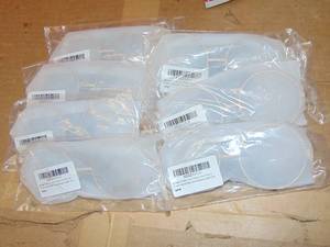 7 Pair Round  Glasses for Men Women Wire Frame Computer Glasses Clear Lens
