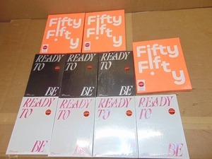 Mixed Lot Fifty Fifty Album The Beginning Album TWICE - READY TO BE