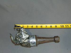 lot 18 image: Schlitz Malt Liquor Bull Beer Tap