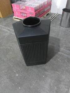 Plastic Commercial Trash Can
